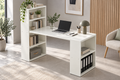 Bureau Bibliothèque 120 cm – Blanc