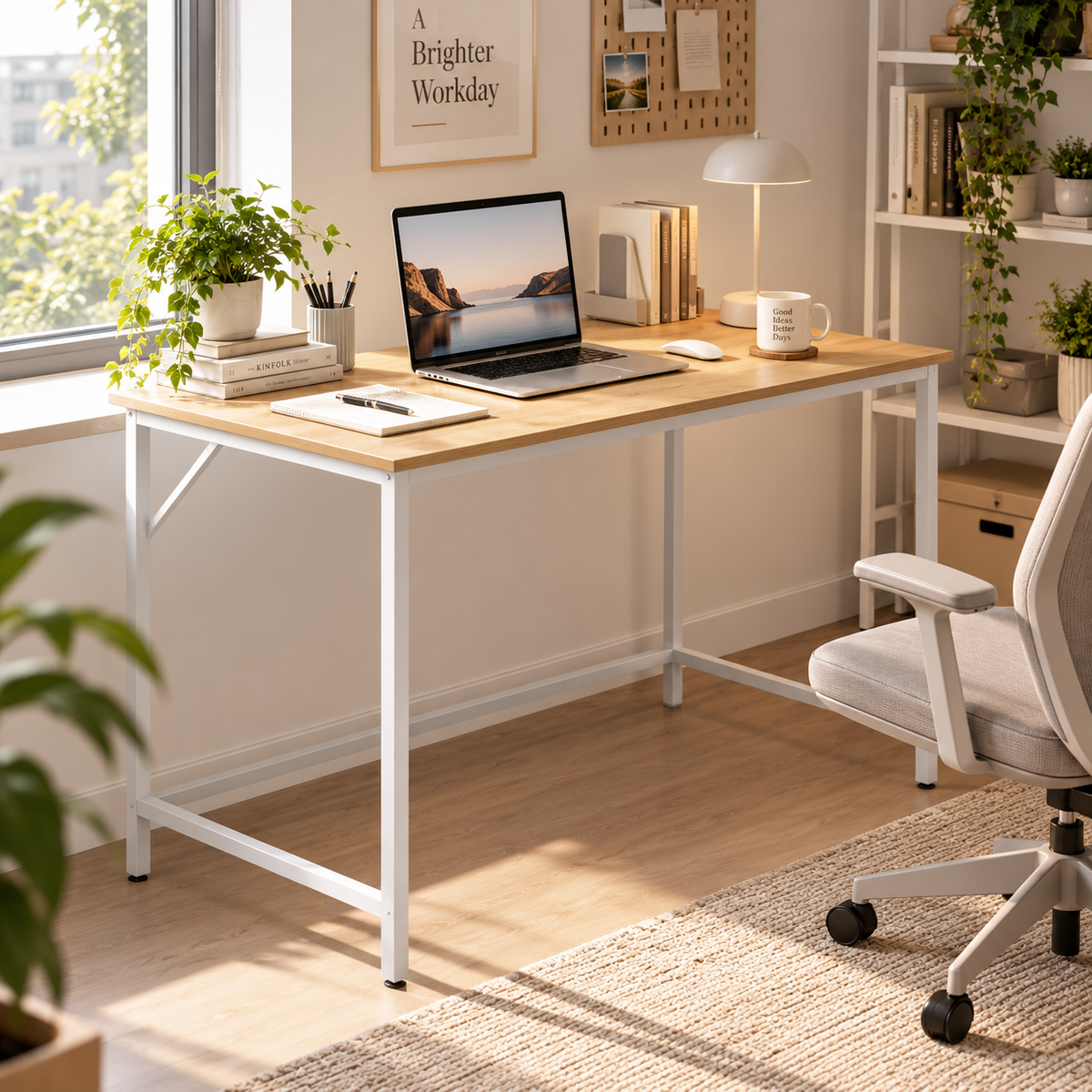 Bureau d'ordinateur, table, 60 x 120 x 76 cm